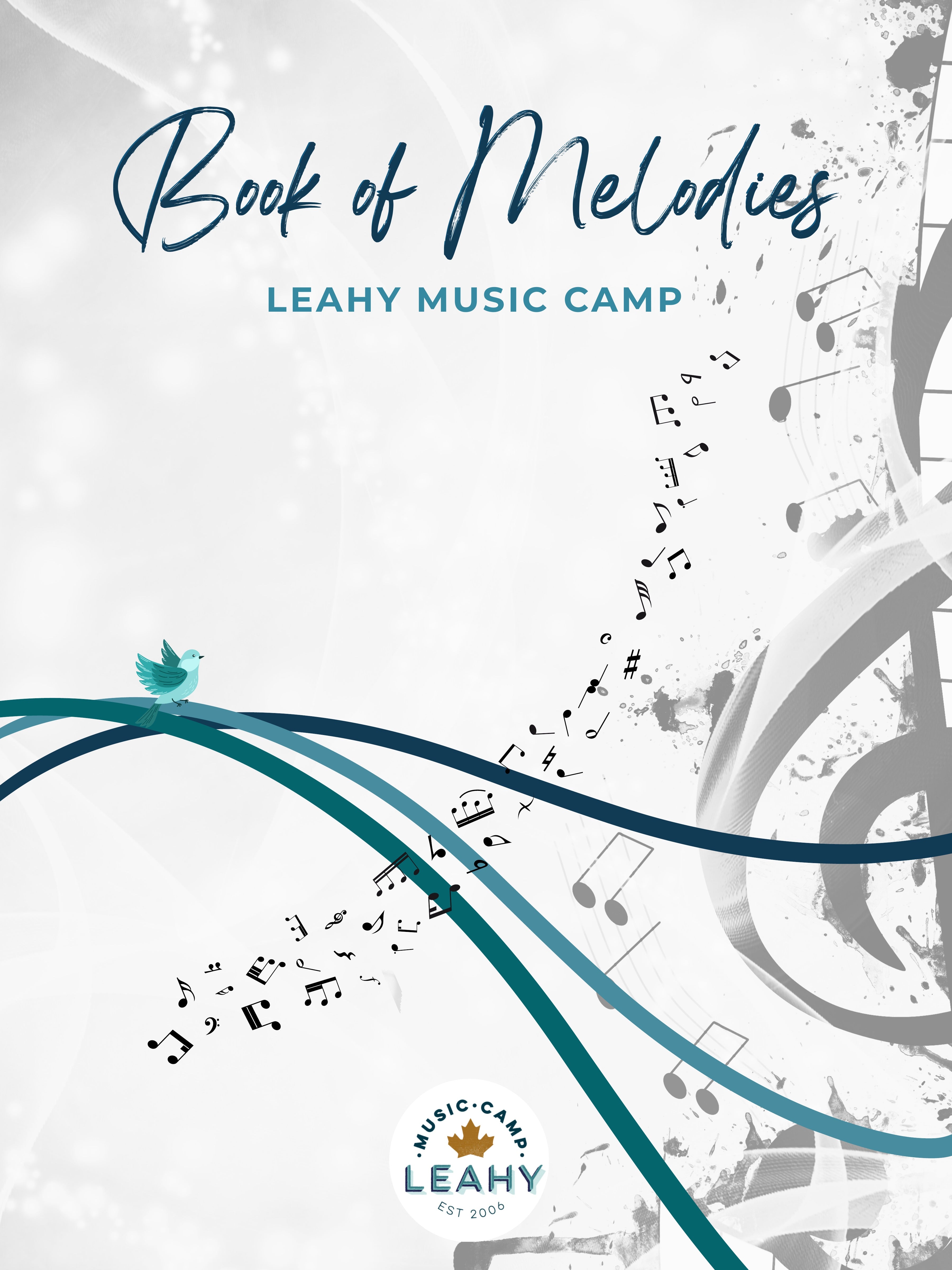 Book of Melodies — Leahy Music Camp tune book cover